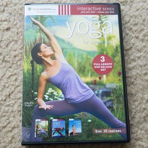 Yoga for weight loss 3 DVD Set